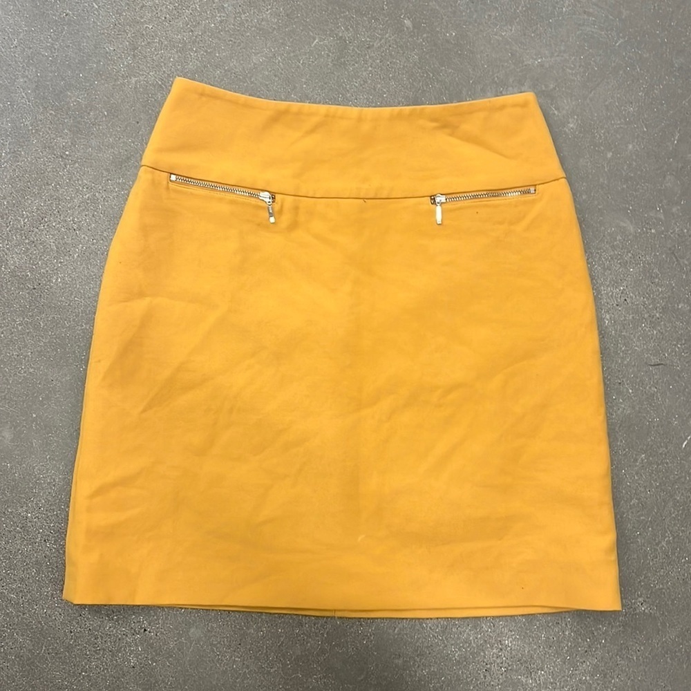 Melvin zipper pencil skirt